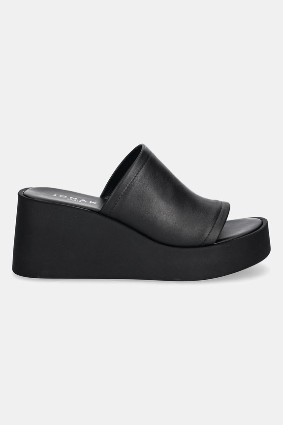 Jonak slapi de piele EUGENE 3600041 negru SS26