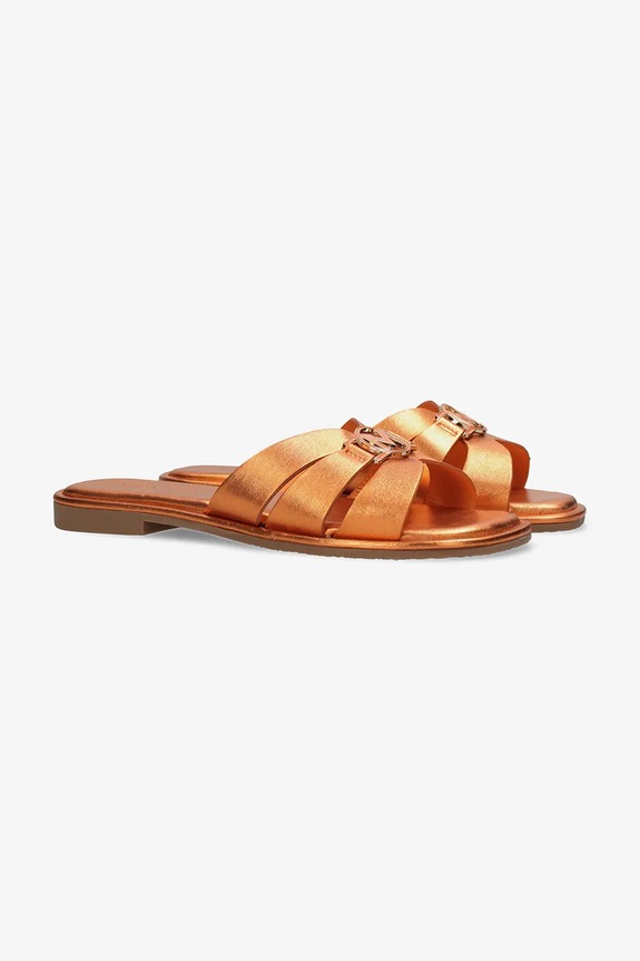 Mexx bőr papucs RAMA PARROT MI001606351W narancssárga SS25