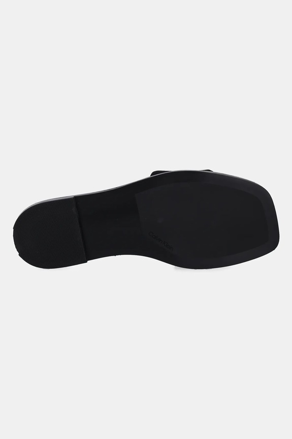 Calvin Klein papuci FLAT SLIDE - HE HW0HW02378 negru