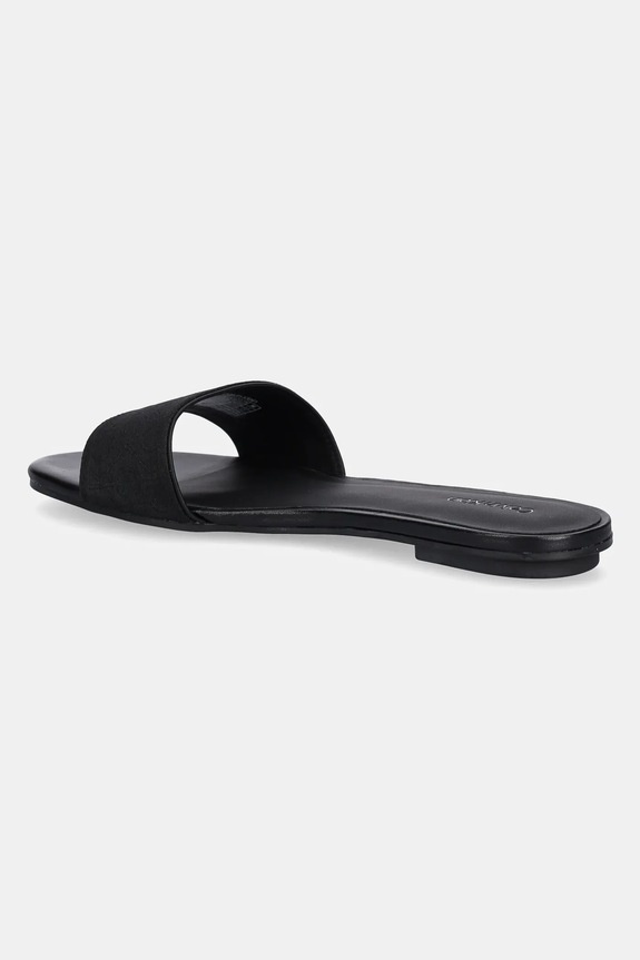 Παπούτσια Παντόφλες Calvin Klein FLAT SLIDE - JACQ HW0HW02388 μαύρο