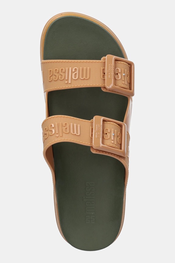 Παντόφλες Melissa COZY M LOVER PLATFORM AD καφέ M.35977.BI126