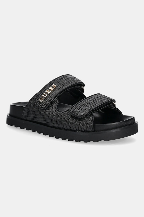 Guess klapki FADELIZE syntetyczny czarny FLJFDE.FAP19.BLACK