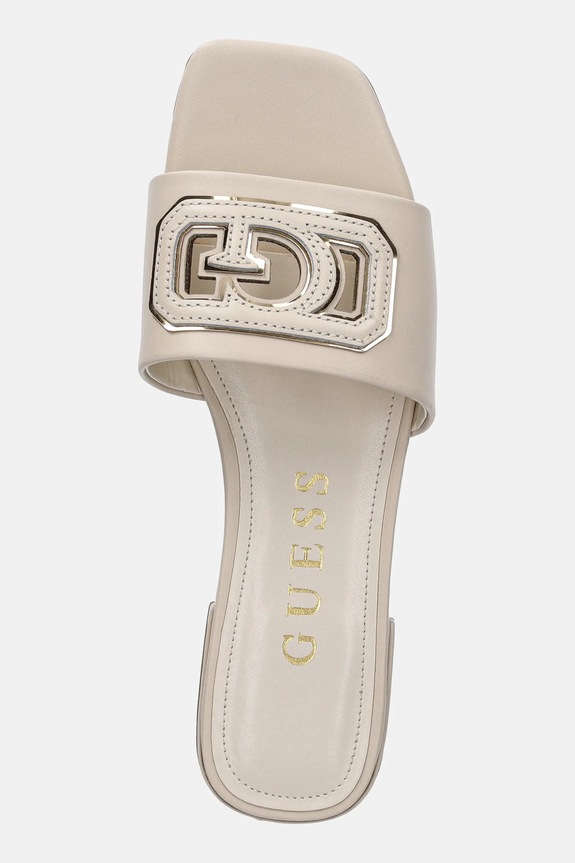 Guess klapki TARISHA beżowy FLJTAR.LEA19.CREGO