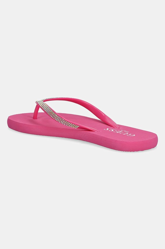 Boty Žabky Guess FLIP FLOP RHINESTONE E5GZ05.BB00F.F45D růžová