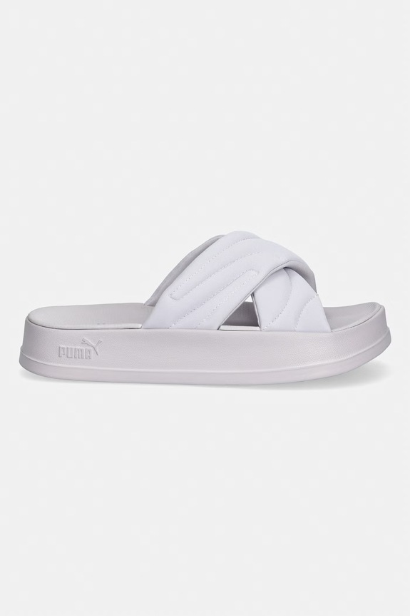 Puma klapki damskie Leadcat Platform 400340 fioletowy SS26