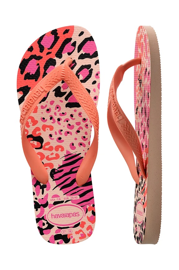 Šľapky Havaianas TOP ANIMALS 4132920.7233 ružová
