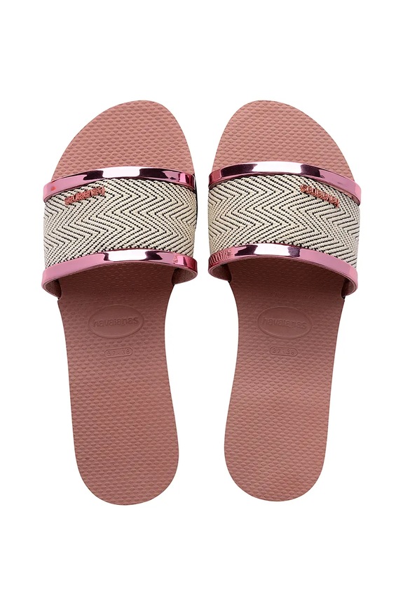Παντόφλες Havaianas YOU TRANCOSO PREMIUM συνθετικό ροζ 4146063.3544