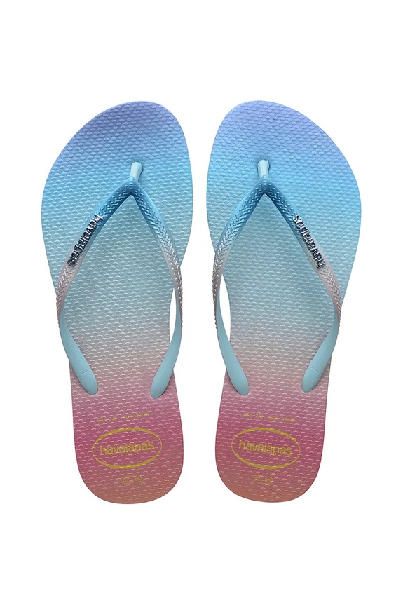 Σαγιονάρες Havaianas SLIM GRADIENT φλατ μπλε 4146908.0001