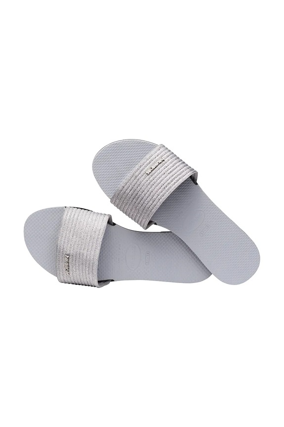 Παντόφλες Havaianas YOU MALTA METALLIC 4147312.3498 γκρί