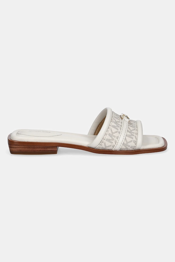 Pantofle MICHAEL Michael Kors Mandy 40R5MAFS1B.132 bílá SS25