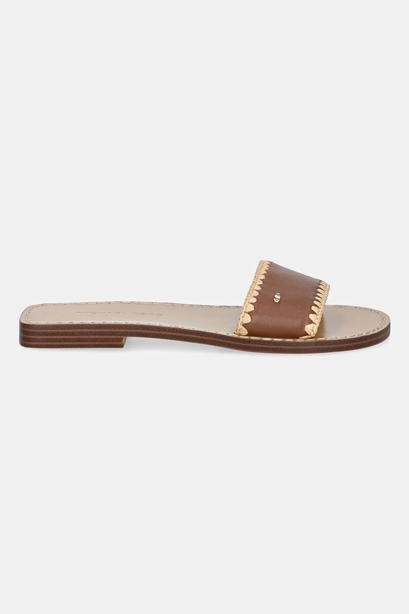 MICHAEL Michael Kors klapki Drea 40S5DRFS3L.230 brązowy SS25