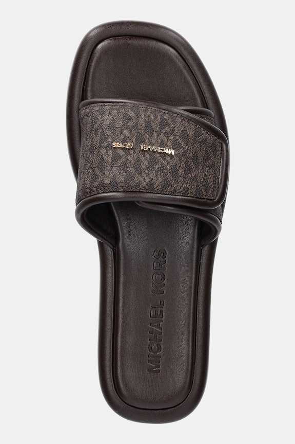Pantofle MICHAEL Michael Kors Suki hnědá 40S5SKFA1B.200