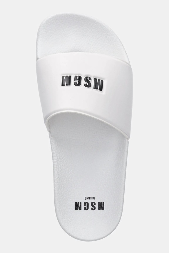 Šľapky MSGM biela 3841MDS208.864.01