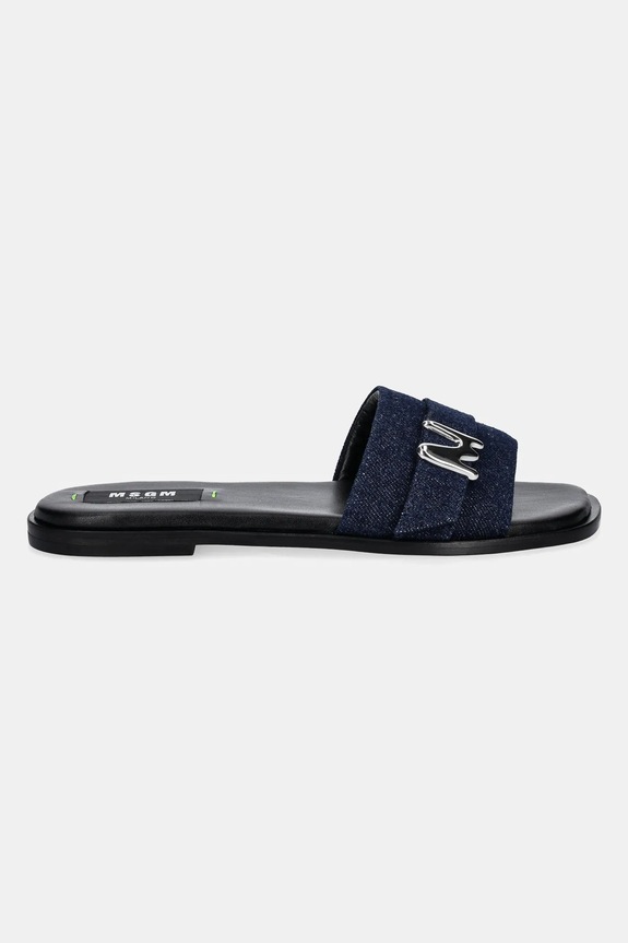 Šľapky MSGM 3841MDS840.828.89 tmavomodrá SS25