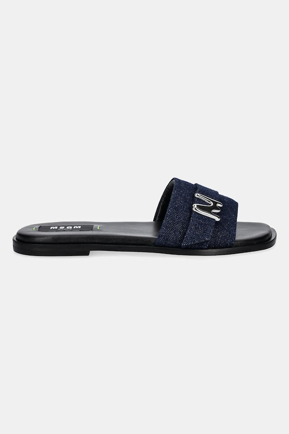 Šľapky MSGM 3841MDS840.828.89 tmavomodrá SS25