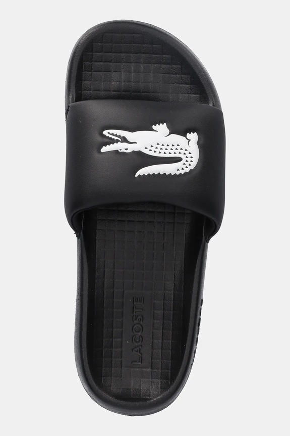 Lacoste papucs SERVE SLIDE 1.0 fekete 49CFA0022
