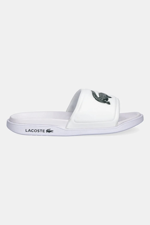 Natikači Lacoste SERVE SLIDE DUAL 49CFA0041 bela SS25