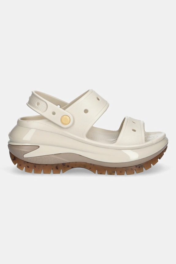 Crocs sliders Classic Mega Crush Sandal 207989.214 beige SS25