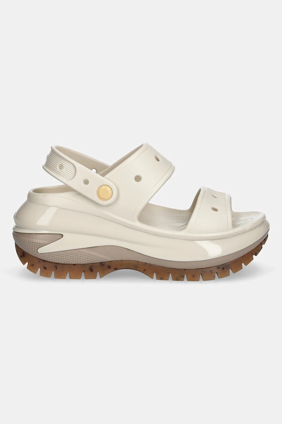 Crocs sliders Classic Mega Crush Sandal 207989.214 beige SS25