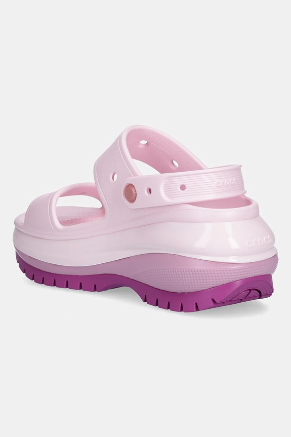 Παπούτσια Παντόφλες Crocs Classic Mega Crush Sandal 207989.5BX ροζ