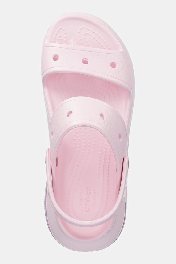Παντόφλες Crocs Classic Mega Crush Sandal ροζ 207989.5BX