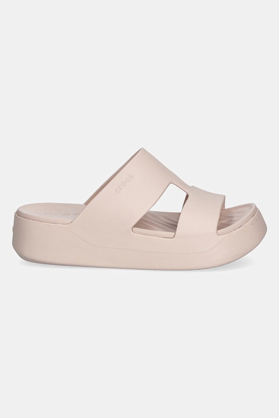 Šľapky Crocs Getaway Platform H - Strap 209409.6UR béžová SS26