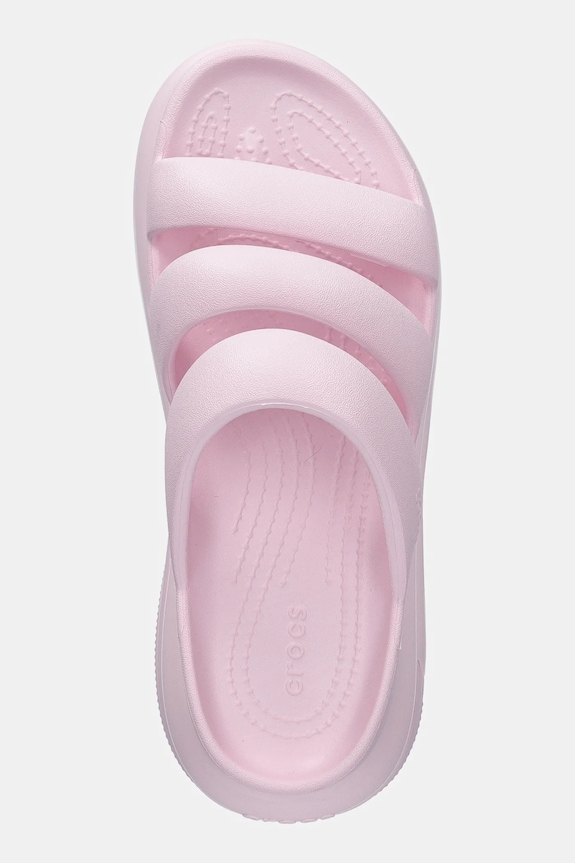 Crocs ciabatte slide Mega Crush Tripe Strap rosa 209842.6ZW
