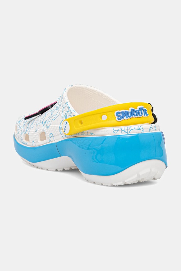 Crocs klapki Smurfs Platform Clog W multicolor 210822.90H