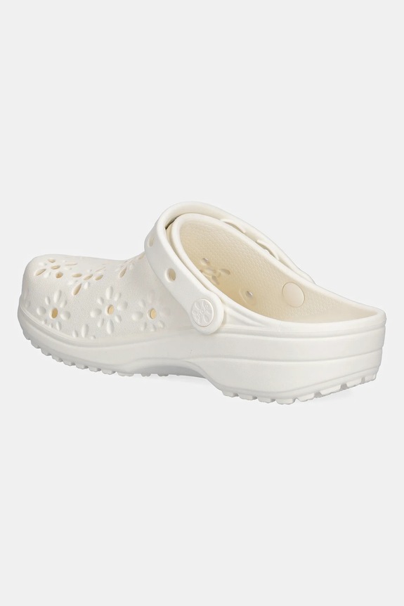 Boty Pantofle Crocs Classic Floral Cut Out Clog 210927.0WV béžová