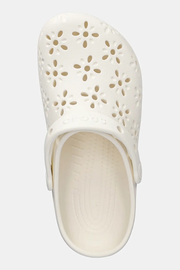 Pantofle Crocs Classic Floral Cut Out Clog béžová 210927.0WV