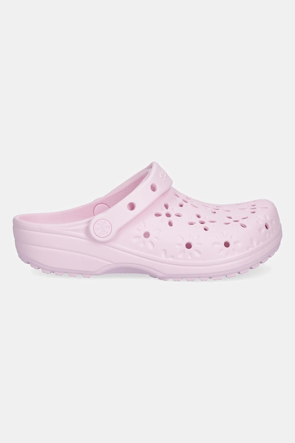 Παντόφλες Crocs Classic Floral Cut Out Clog 210927.6ZW ροζ SS25