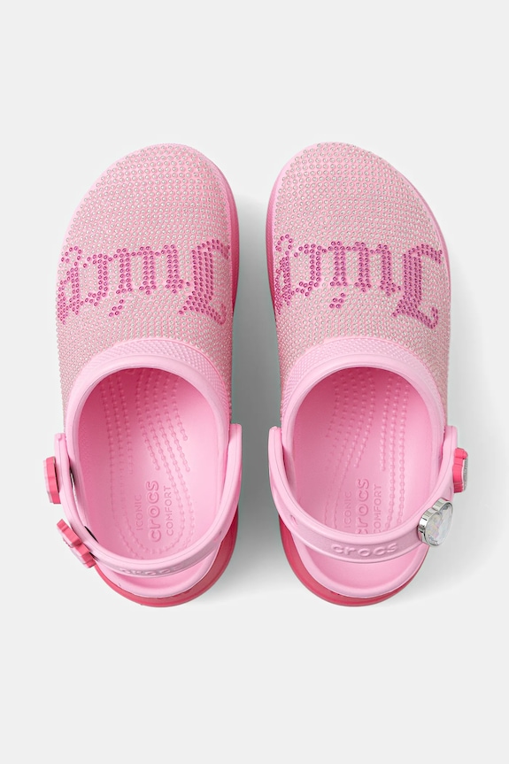 Crocs ciabatte slide Juicy Couture Bae Clog rosa 211104.90H