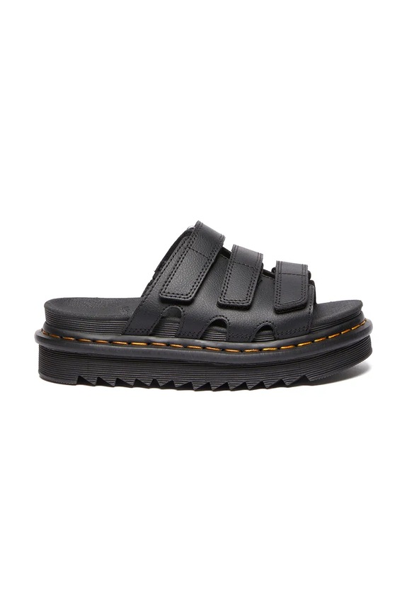 Kožne natikače Dr. Martens Raine ostalo crna DM40522001