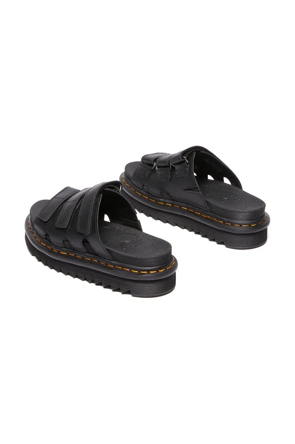 Kožne natikače Dr. Martens Raine DM40522001 crna
