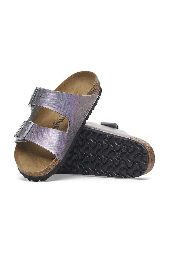 Birkenstock klapki Arizona Saffiano Iridescent 1029510