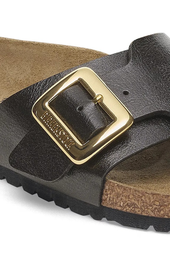 Obuwie Birkenstock klapki Catalina Graceful Cushion Buckle 1029481 czarny