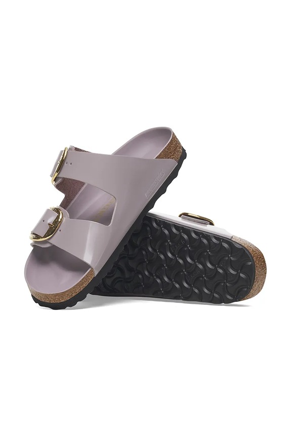 Birkenstock bőr papucs Arizona Hammered Buckle 1029784