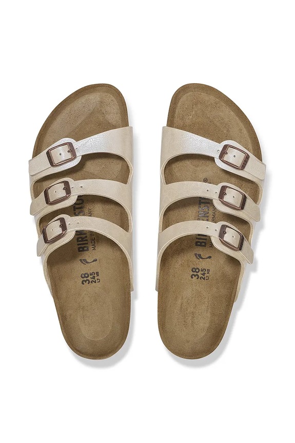 Birkenstock klapki Florida Graceful 1029818 biały