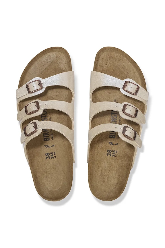 Birkenstock klapki Florida Graceful 1029818 biały