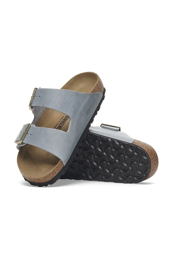 Birkenstock klapki skórzane Arizona 1029253