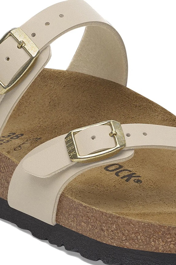 Obuwie Birkenstock klapki Mayari Birko-Flor 1029726 beżowy