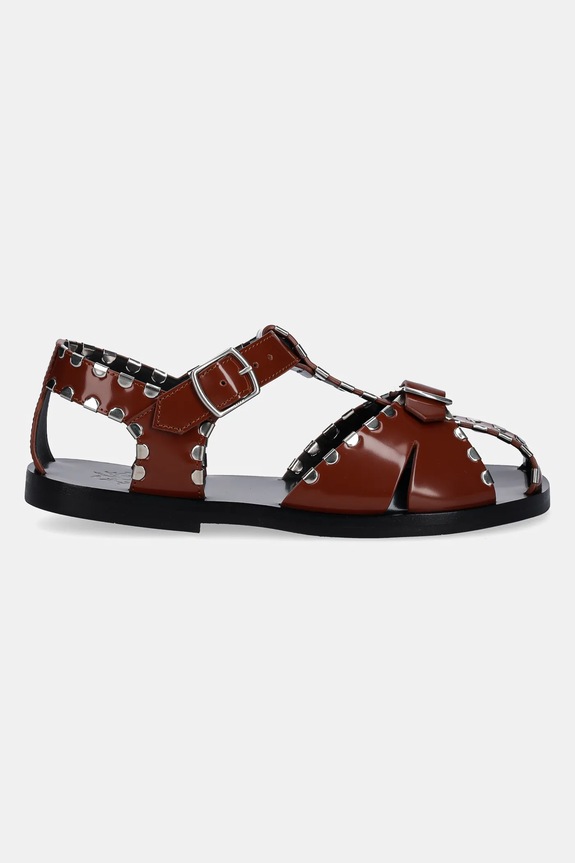 Bally bőr szandál WF0043.VT935.U8E4 barna SS25