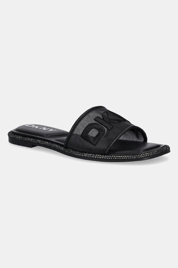 Natikače Dkny Badin Logo ostalo crna K1565205.BLK