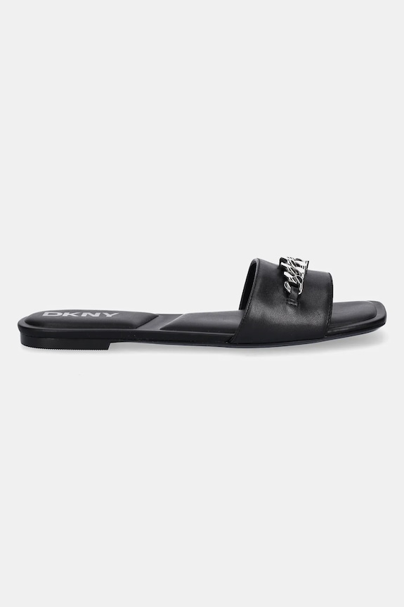 Kožené šľapky Dkny Dania K1544758.BLK čierna SS25
