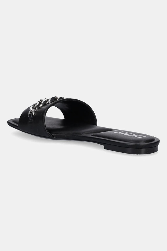 Obuv Kožené šľapky Dkny Dania K1544758.BLK čierna