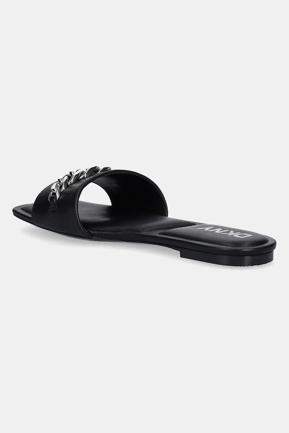 Obuv Kožené šľapky Dkny Dania K1544758.BLK čierna
