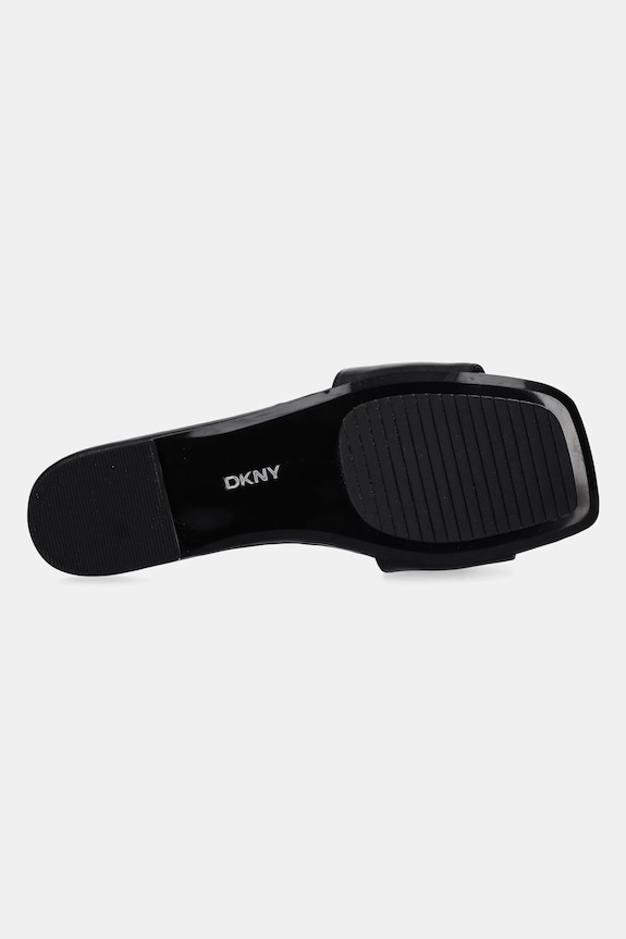 Kožené šľapky Dkny Dania K1544758.BLK čierna