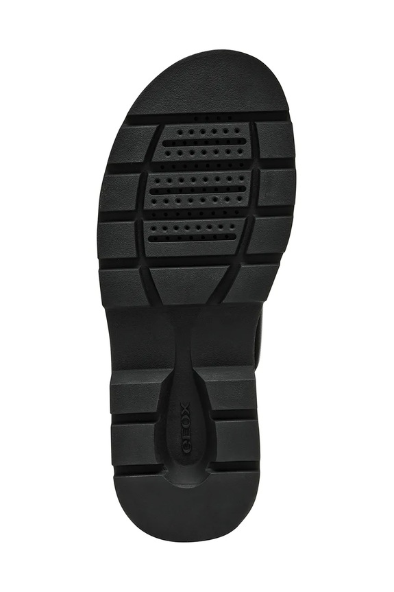Kožené šľapky Geox D ADACTER S D55YVA.00043.C9999 čierna