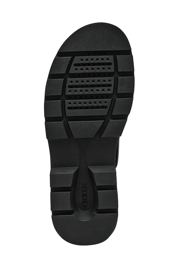 Kožené šľapky Geox D ADACTER S D55YVA.00043.C9999 čierna