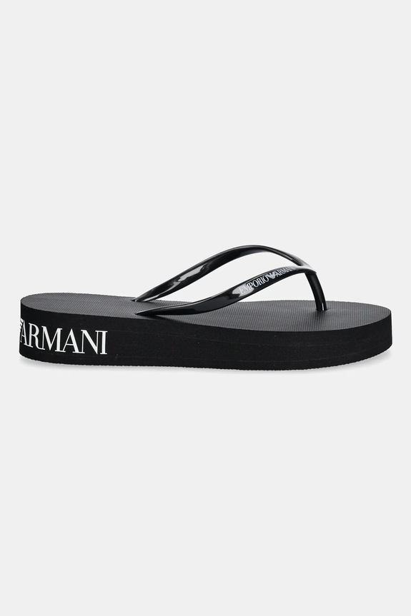 Žabky Emporio Armani Underwear XVQS09.XN118.00002 černá SS25